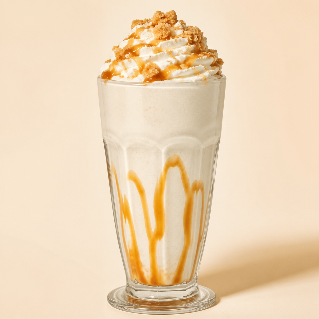 Gold malt shake